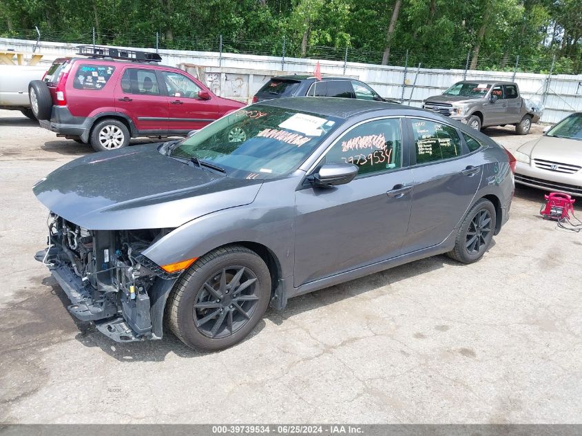 2018 Honda Civic Lx VIN: 19XFC2F5XJE025755 Lot: 39739534