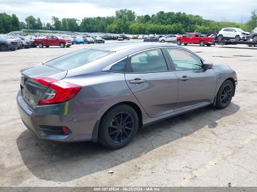 2018 Honda Civic Lx VIN: 19XFC2F5XJE025755 Lot: 39739534