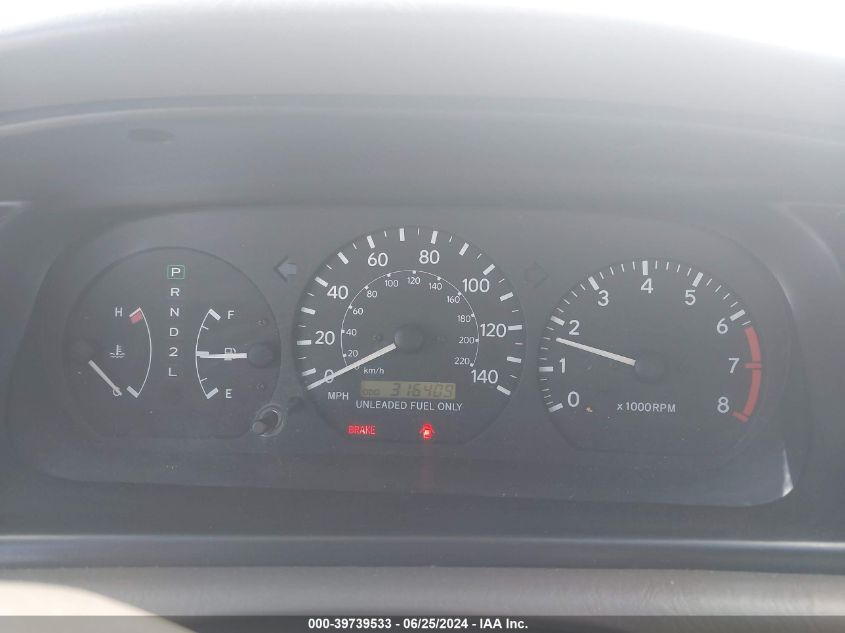 1999 Toyota Camry Le VIN: JT2BG22K0X0312398 Lot: 39739533