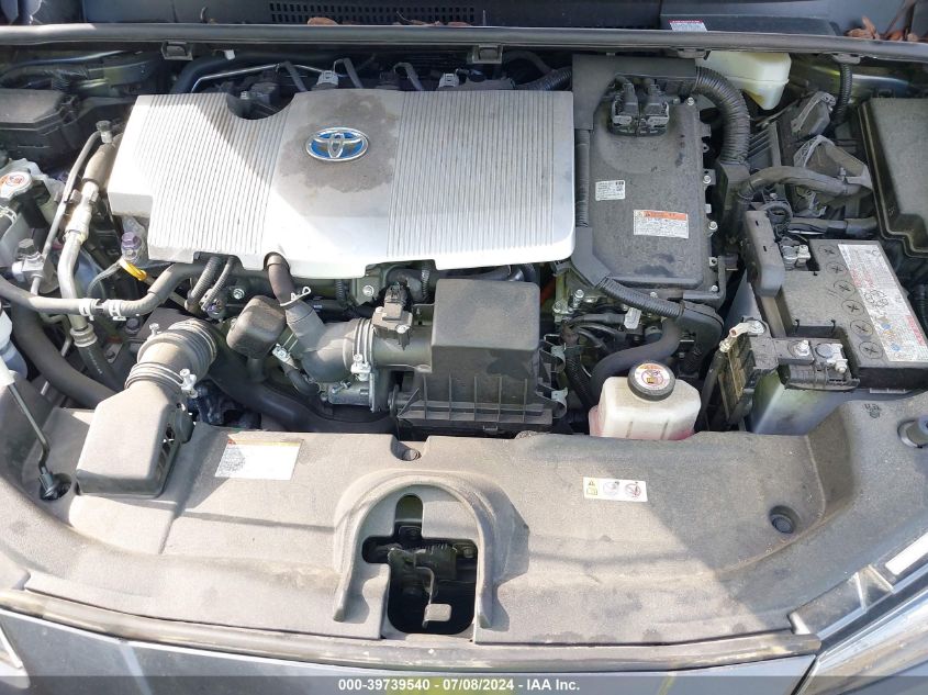 2021 Toyota Prius Le VIN: JTDKAMFU3M3149949 Lot: 39739540