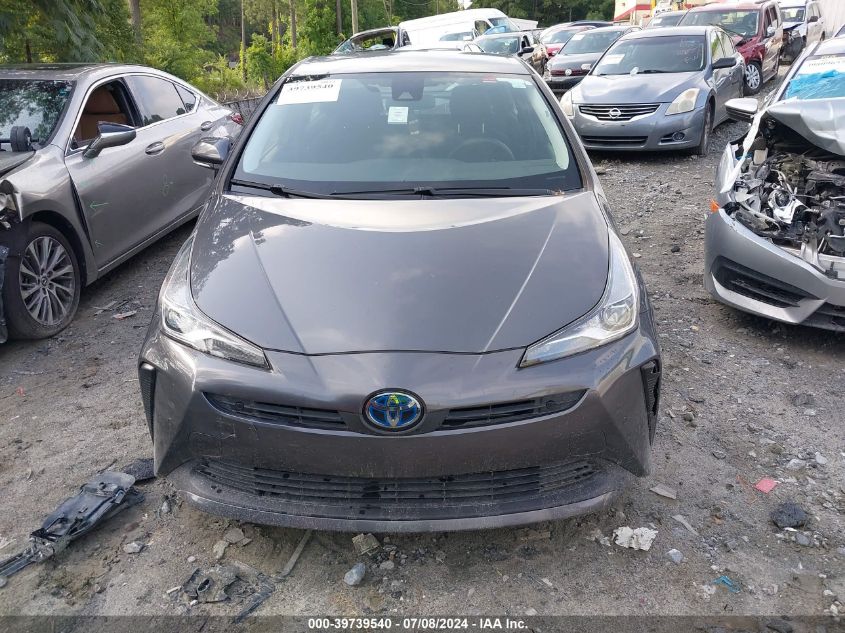 2021 Toyota Prius Le VIN: JTDKAMFU3M3149949 Lot: 39739540
