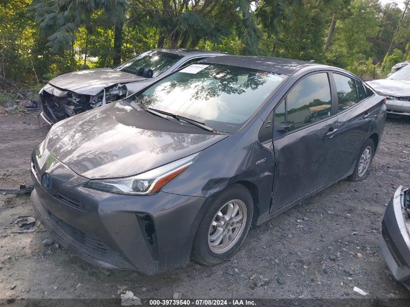 2021 Toyota Prius Le VIN: JTDKAMFU3M3149949 Lot: 39739540