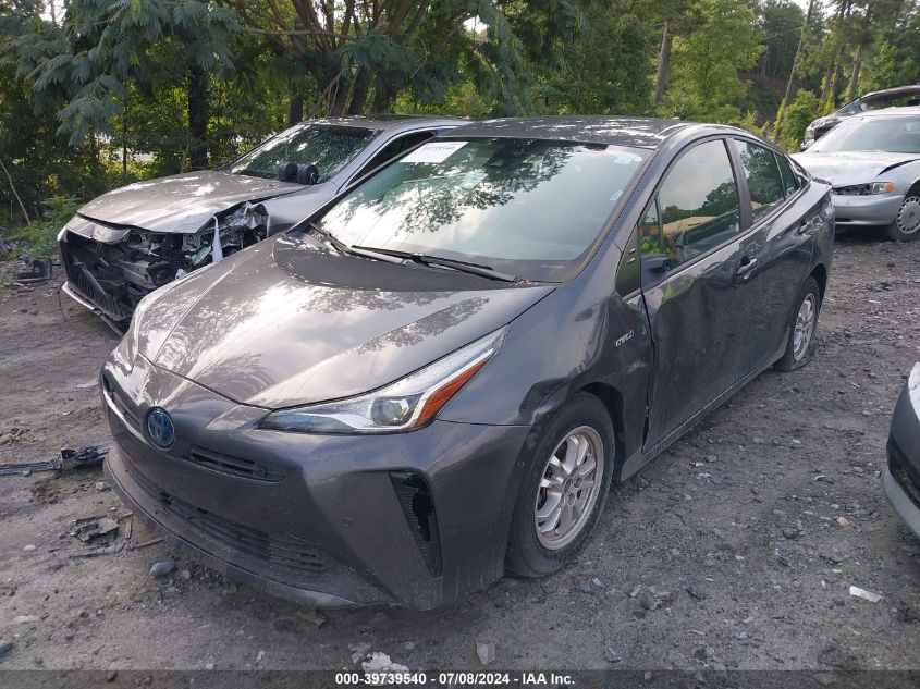 2021 Toyota Prius Le VIN: JTDKAMFU3M3149949 Lot: 39739540