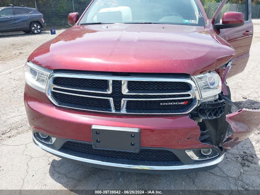 2020 Dodge Durango Sxt Awd VIN: 1C4RDJAG3LC107544 Lot: 39739542