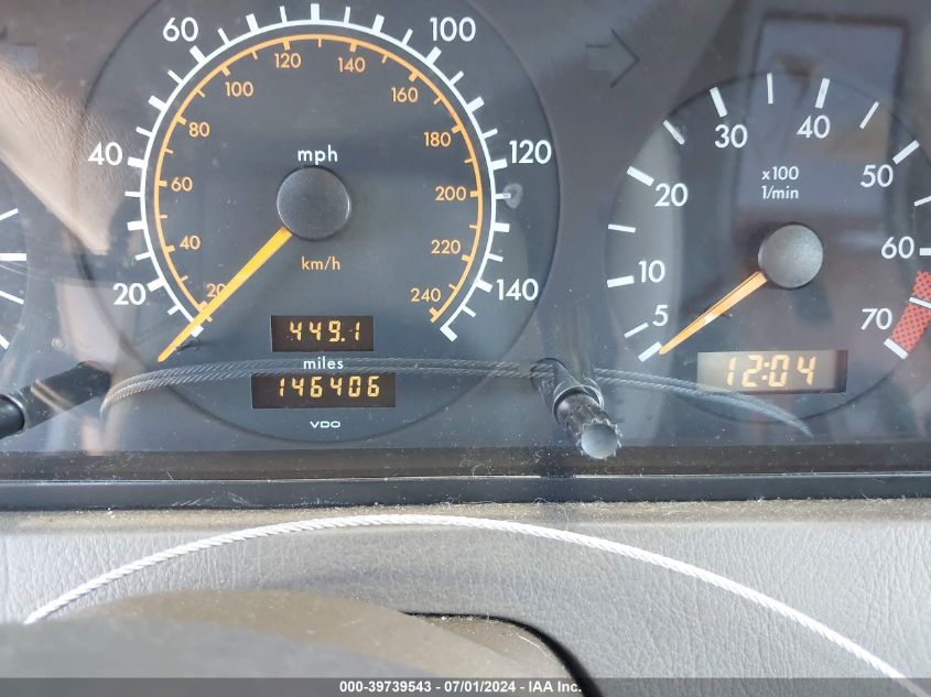 1995 Mercedes-Benz C 220 VIN: WDBHA22E9SF167086 Lot: 39739543