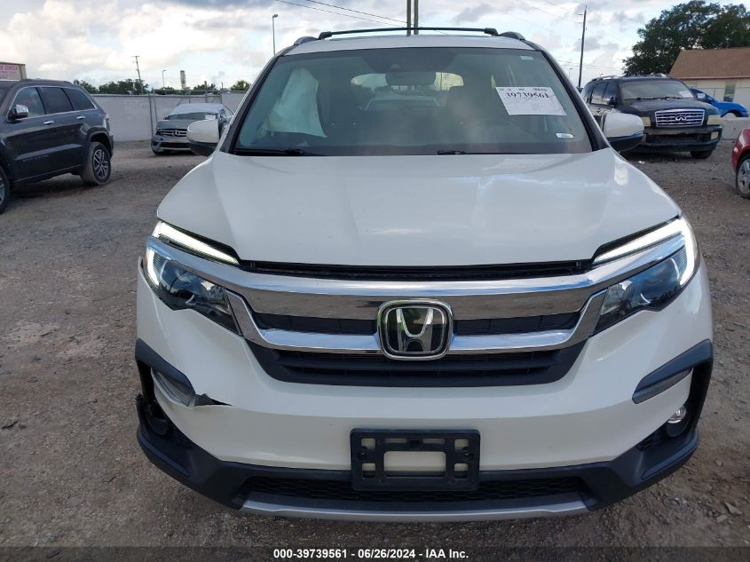 2019 Honda Pilot Exl VIN: 5FNYF6H54KB063899 Lot: 39739561