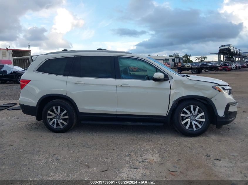 2019 Honda Pilot Exl VIN: 5FNYF6H54KB063899 Lot: 39739561