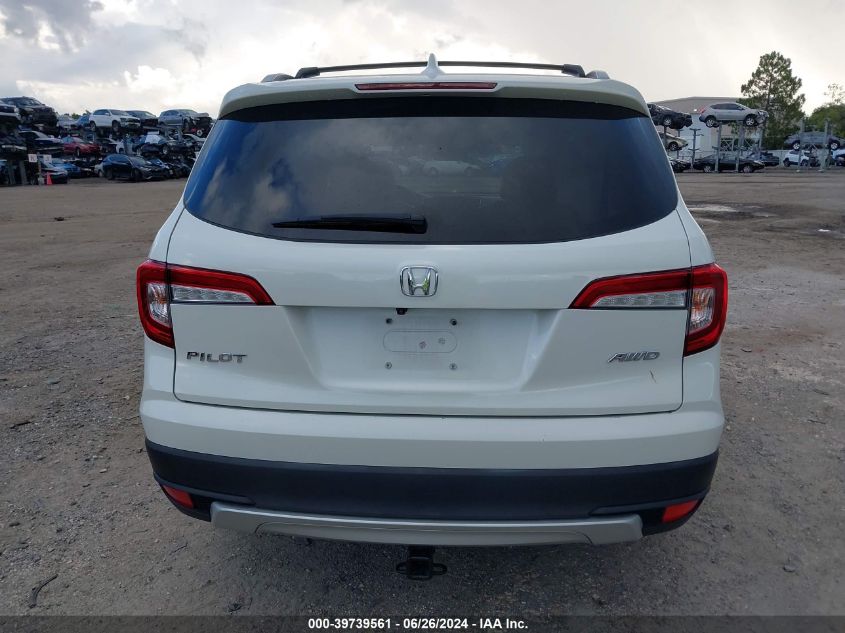 2019 Honda Pilot Exl VIN: 5FNYF6H54KB063899 Lot: 39739561