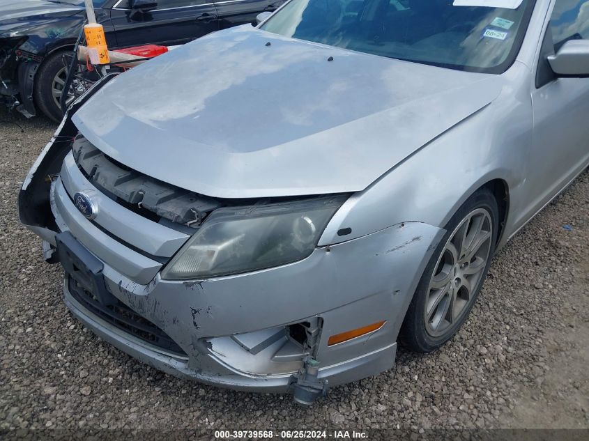 2012 Ford Fusion Se VIN: 3FAHP0HAXCR294450 Lot: 39739568