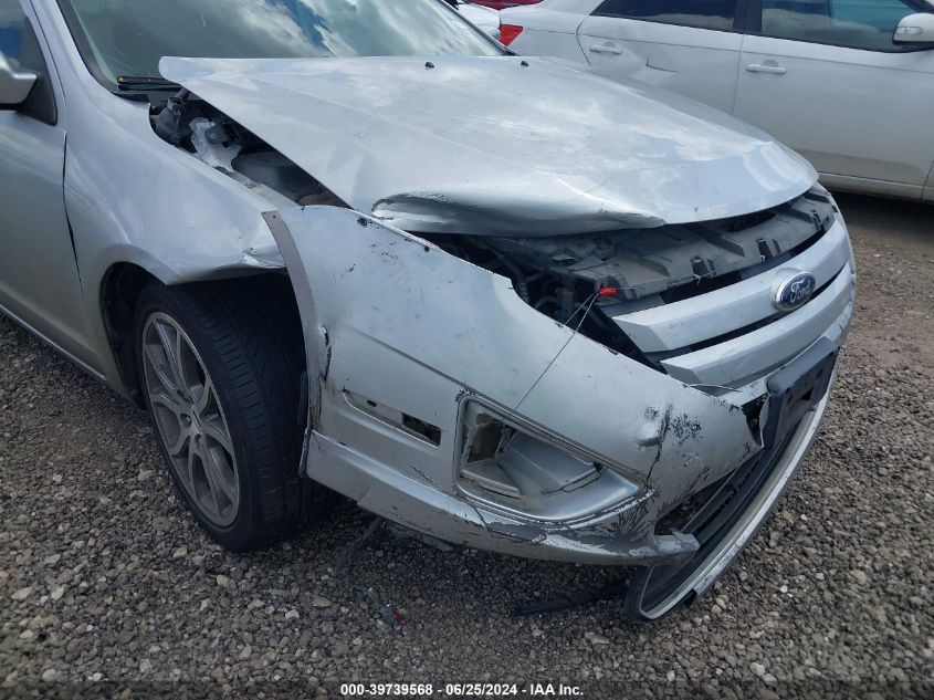 2012 Ford Fusion Se VIN: 3FAHP0HAXCR294450 Lot: 39739568