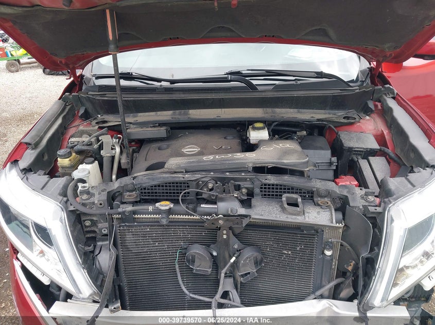 2014 Nissan Pathfinder Platinum VIN: 5N1AR2MM0EC663508 Lot: 39739570