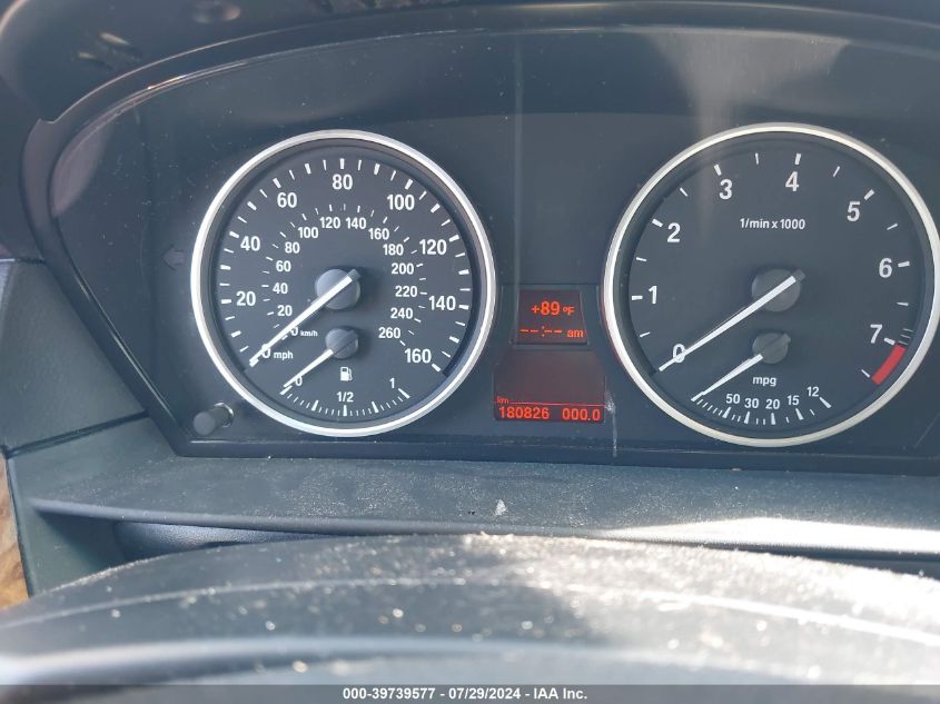 2008 BMW 528I VIN: WBANU53538CT06339 Lot: 39739577