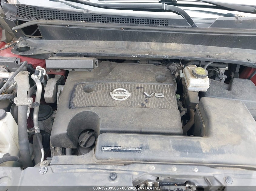 2013 Nissan Pathfinder Sl VIN: 5N1AR2MM4DC617663 Lot: 39739586