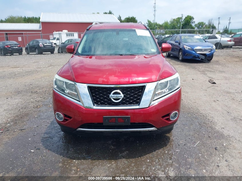 2013 Nissan Pathfinder Sl VIN: 5N1AR2MM4DC617663 Lot: 39739586