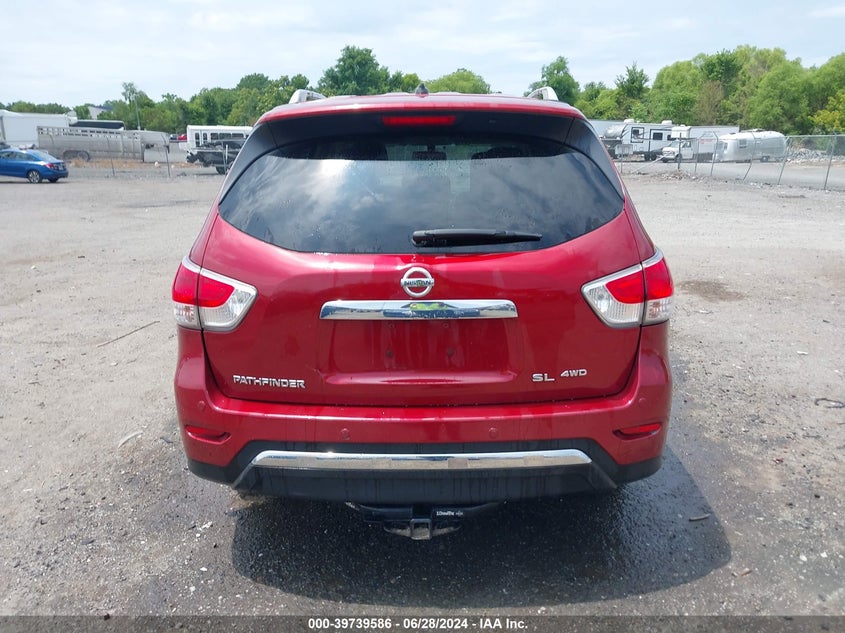 2013 Nissan Pathfinder Sl VIN: 5N1AR2MM4DC617663 Lot: 39739586