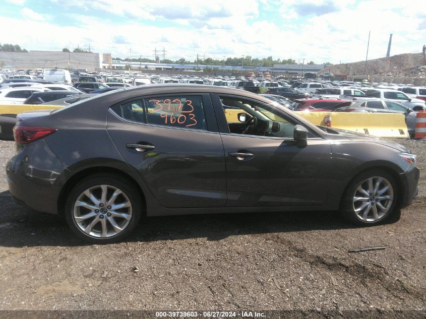 2016 Mazda 3 Grand Touring VIN: JM1BM1X36G1301587 Lot: 39739603