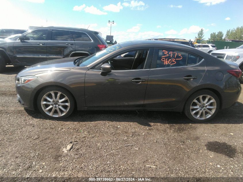 2016 Mazda 3 Grand Touring VIN: JM1BM1X36G1301587 Lot: 39739603