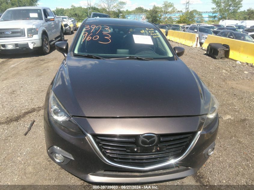 2016 Mazda 3 Grand Touring VIN: JM1BM1X36G1301587 Lot: 39739603