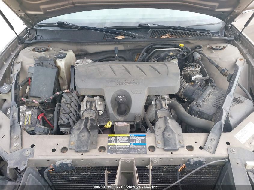 2007 Buick Lacrosse Cxl VIN: 2G4WD582271163423 Lot: 39739606