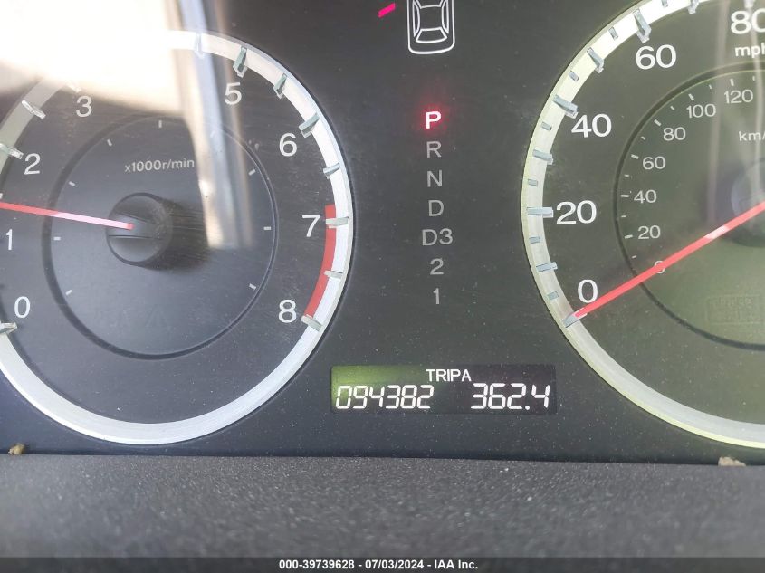 2009 Honda Accord 2.4 Lx-P VIN: JHMCP26439C007842 Lot: 39739628