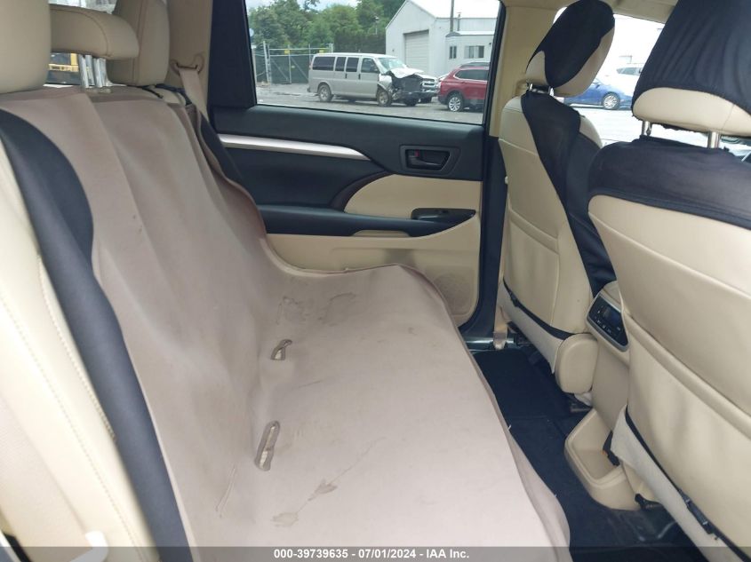 2016 Toyota Highlander Le Plus V6 VIN: 5TDBKRFH5GS262317 Lot: 39739635