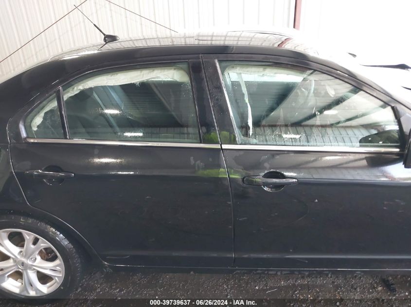 2012 Ford Fusion Se VIN: 3FAHP0HG3CR267241 Lot: 39739637