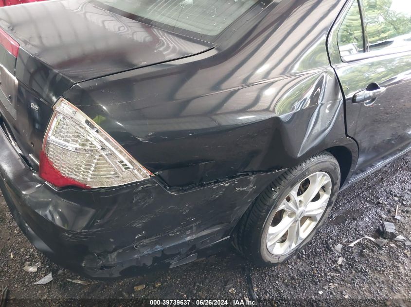 2012 Ford Fusion Se VIN: 3FAHP0HG3CR267241 Lot: 39739637