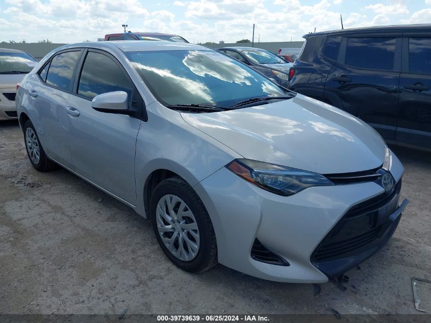 2018 Toyota Corolla Le VIN: 5YFBURHE1JP849160 Lot: 40853730