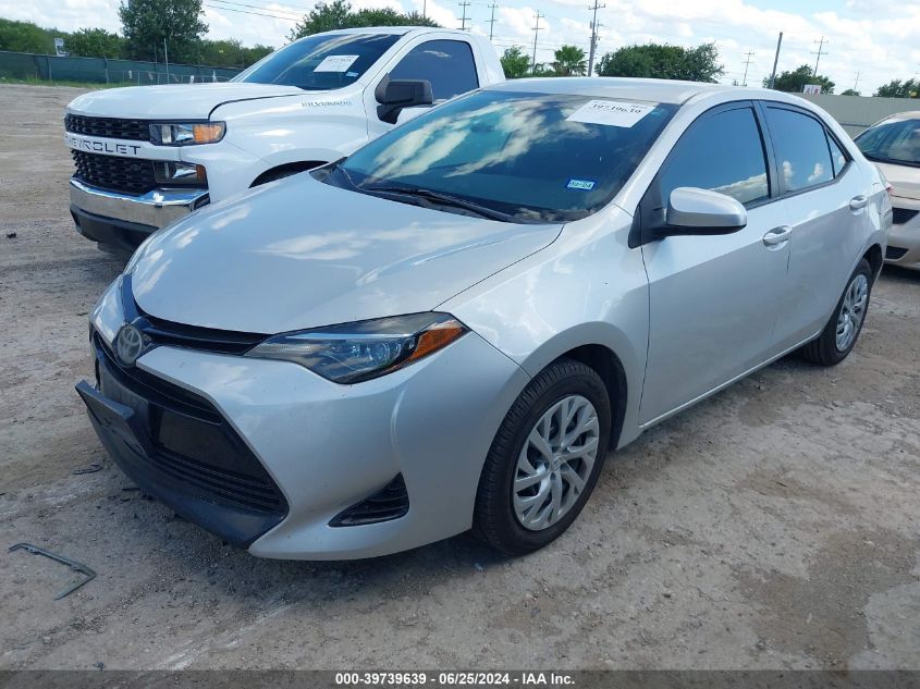 2018 Toyota Corolla Le VIN: 5YFBURHE1JP849160 Lot: 40853730