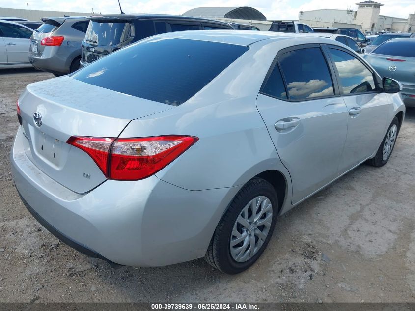 2018 Toyota Corolla Le VIN: 5YFBURHE1JP849160 Lot: 40853730