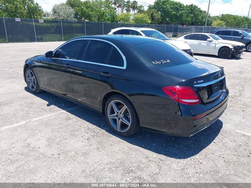 2019 MERCEDES-BENZ E 300 VIN: WDDZF4JB7KA591833