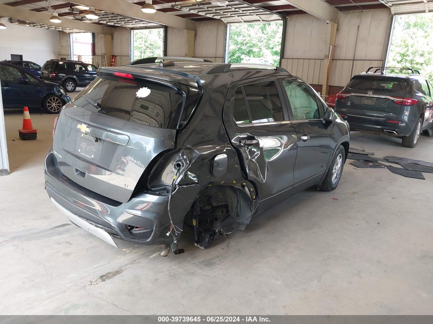 VIN KL7CJPSB6JB599488 2018 CHEVROLET TRAX LT