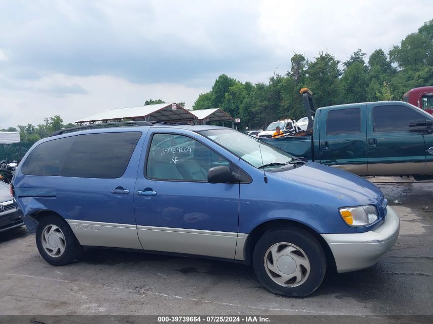 2000 Toyota Sienna Xle VIN: 4T3ZF13C7YU185995 Lot: 39739664