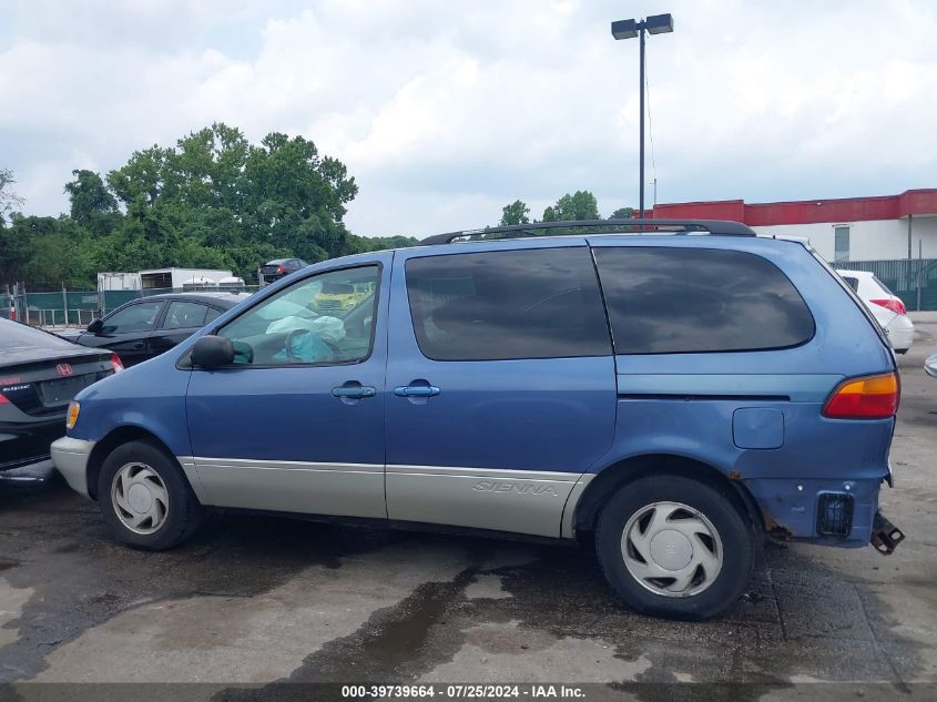 2000 Toyota Sienna Xle VIN: 4T3ZF13C7YU185995 Lot: 39739664