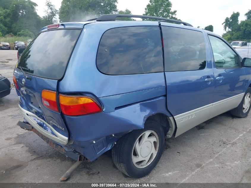 2000 Toyota Sienna Xle VIN: 4T3ZF13C7YU185995 Lot: 39739664