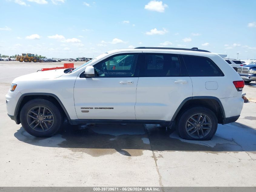 2017 Jeep Grand Cherokee 75Th Anniversary Edition 4X2 VIN: 1C4RJEAG9HC614956 Lot: 39739671