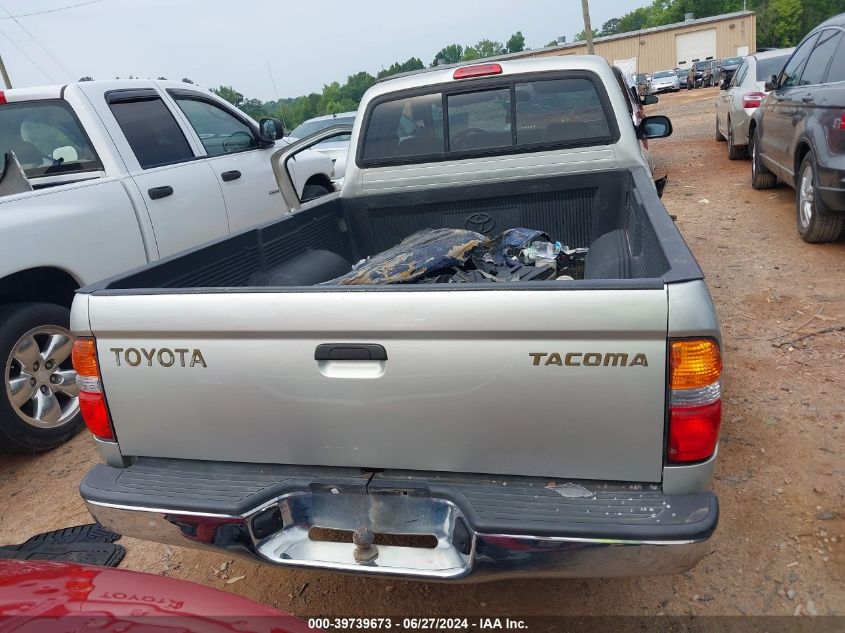 2001 Toyota Tacoma VIN: 5TEVL52N21Z789191 Lot: 39739673