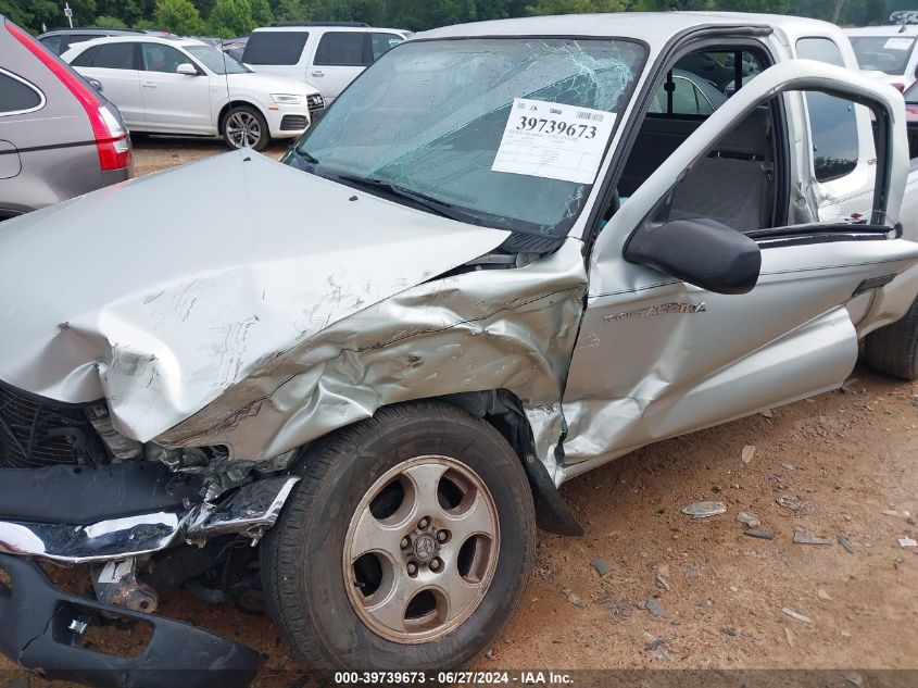 2001 Toyota Tacoma VIN: 5TEVL52N21Z789191 Lot: 39739673