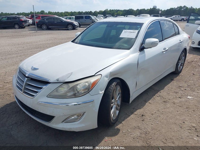 2012 Hyundai Genesis 3.8 VIN: KMHGC4DD0CU161340 Lot: 39739685