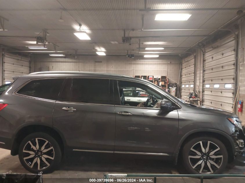 2019 Honda Pilot Touring VIN: 5FNYF6H9XKB100487 Lot: 39739696