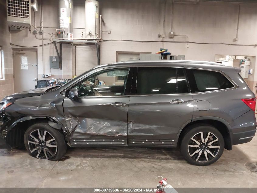 2019 Honda Pilot Touring VIN: 5FNYF6H9XKB100487 Lot: 39739696