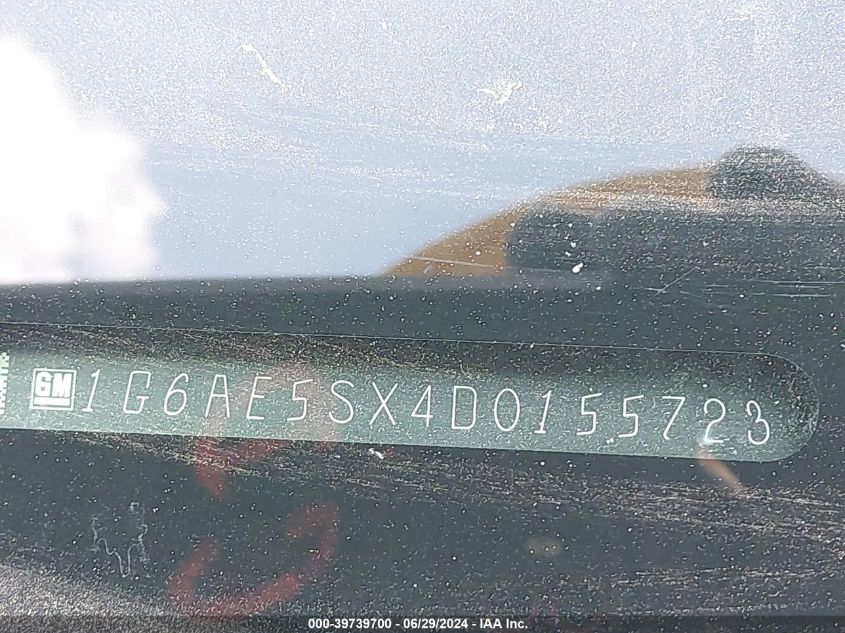 2013 Cadillac Ats Premium VIN: 1G6AE5SX4D0155723 Lot: 39739700