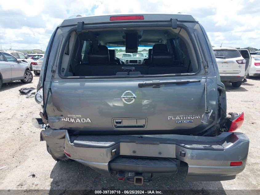 2015 Nissan Armada Platinum VIN: 5N1BA0NF1FN618633 Lot: 39739718