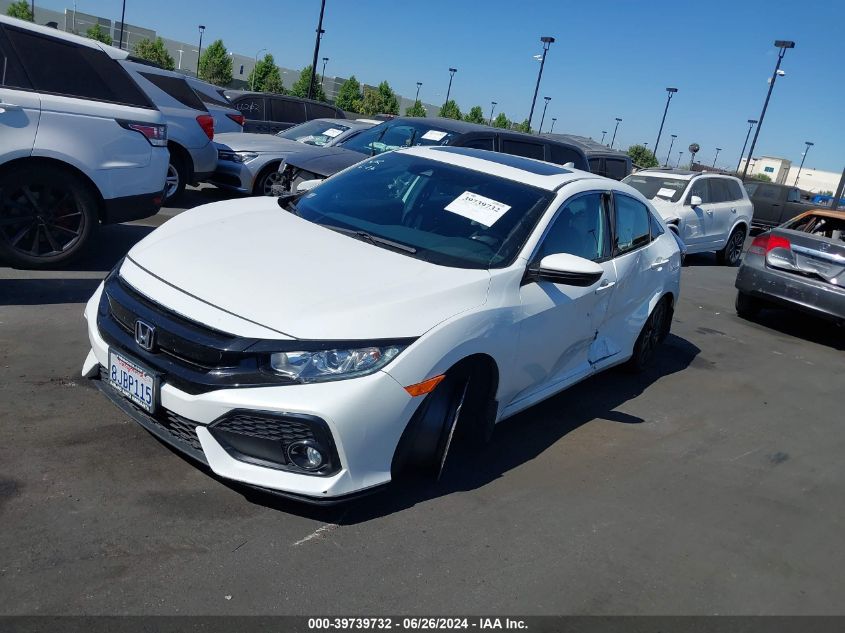 2019 Honda Civic Ex VIN: SHHFK7H60KU403758 Lot: 39739732