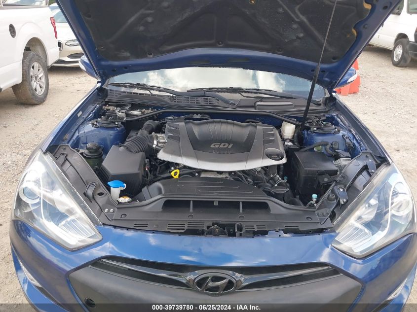 2015 Hyundai Genesis Coupe 3.8L/3.8 R-Spec/3.8 Ult VIN: KMHHU6KJ9FU128153 Lot: 39739780