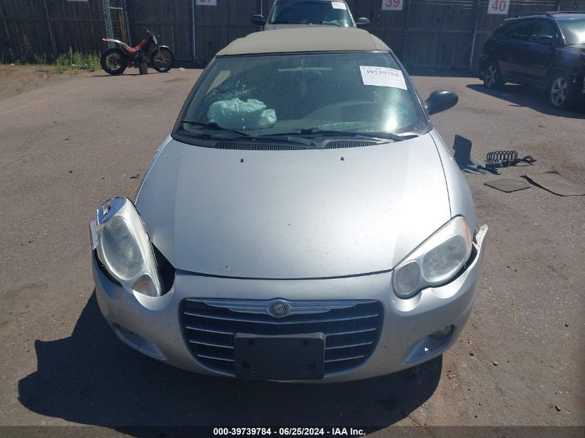 1C3EL65R85N678257 2005 Chrysler Sebring Limited