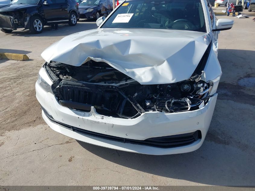 2019 BMW 530I VIN: WBAJA5C53KWW29612 Lot: 39739794