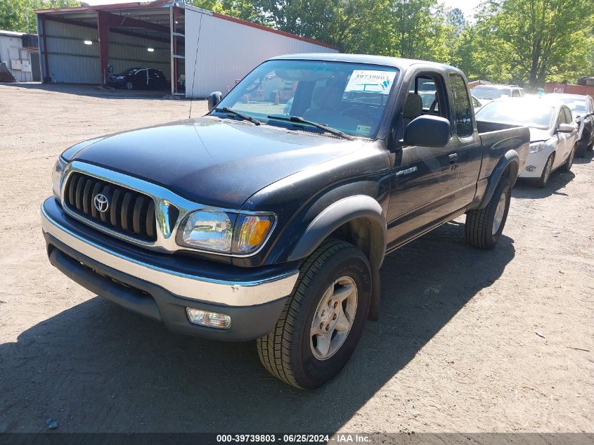 2002 Toyota Tacoma Prerunner V6 VIN: 5TESN92N12Z139774 Lot: 39739803