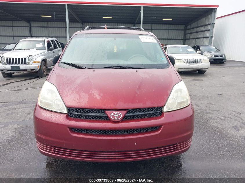 2005 Toyota Sienna Le VIN: 5TDBA23C05S053194 Lot: 39739809