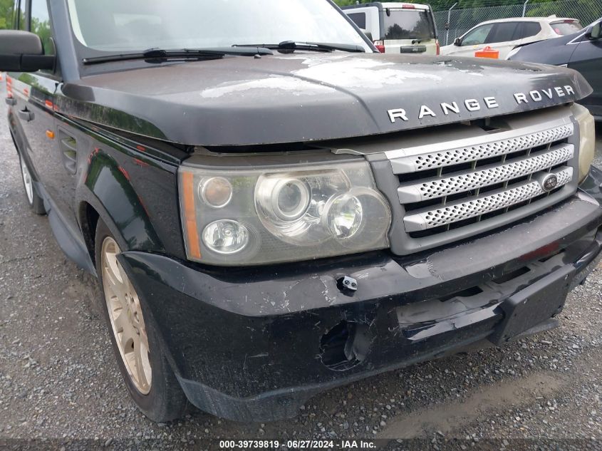 2006 Land Rover Range Rover Sport Hse VIN: SALSF25496A956961 Lot: 39739819
